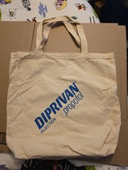 Vintage Diprivan Propofol Tote Bag Pharmaceutical Advertising, DIP #1