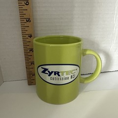 Zyrtec Cetirizine HCI Green Coffee Mug 10oz Ceramic Pharmaceutical 2 Available