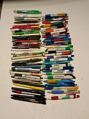 Vintage Pharmaceutical Ballpoint Pens Drug Rep Promo Lot of 68