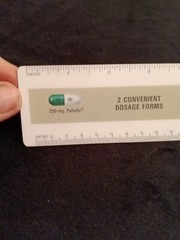 Vintage 1971 Drug Rep KEFLEX RULER Lilly Cephalexin Monohydrate RARE 12″ / 30cm