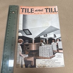 Tile And Till Magazine Eli Lilly And Company November 1932 Indianapolis Indiana