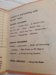 1950s VTG Davies Prescription Pharmacy Reminder Booklet Canton Ohio