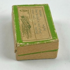 1940 Prescription Medicine Pill Box Fitch Murray Drug Store Concord NH Vintage