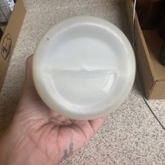 VTG Senna Leaves Plastic Cannister Lab Pharmacy 4oz Oddities Curiosities