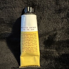 Vintage KELLER S & E Ointment Bacteriostatic Tube Box WALGREEN CO. 1.5 oz