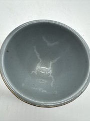 Vintage SCHERING Brown Ceramic Mortar Apothecary Pharmacy RX With Pestle