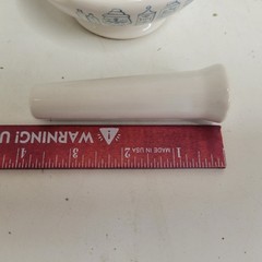 VTG Merck Sharp & Dohme Porcelain Pharmacy Mortar & Pestle Ashtray MSD C. Lamb