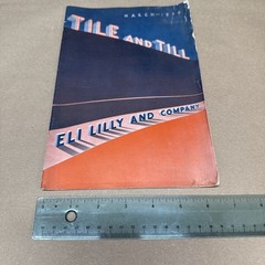 Tile And Till Magazine Eli Lilly And Company March 1938 Indianapolis Indiana