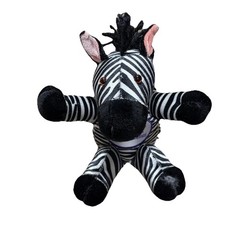 VTG Zebra Plush Advertising Drug Rep Pharma Stuffed Animal Zithro Pfizer 2002