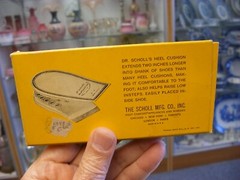 Antique Vtg Medical Dental Pharmacy – Dr. Scholl’s Heel Cushion – Empty Box