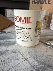 4 Vintage Isomil And Similac Formula Drug Advertisement Coffee Mug Rare