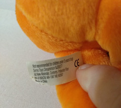 Orange Monkey Plush Holding Ball Toy 8″ Pharmaceutical advertisingSemo