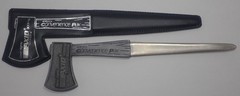 AXID AXE SHAPED HANDLE LETTER OPENER MEDICAL PROMOTIONAL ADVERTISING 7″