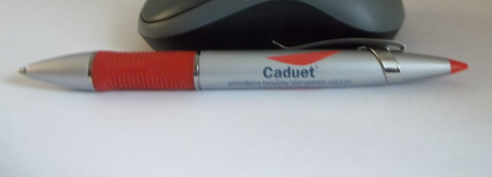 Caduet Promotional Pen Metal w/Rubberized Grip – Medium Weight