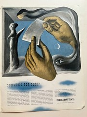 Dec 1942 WWII Abbott Labs Battlefield Drugs Magazine w/ WWII Nazi Poster Cover