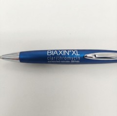 Vtg Biaxin XL Clarithromycin Pharma Drug Rep Pen Promotional Collectible