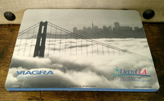 Pfizer Viagra Detrol LA Advertising 2004 Mousepad Pharmaceutical Promotion Item