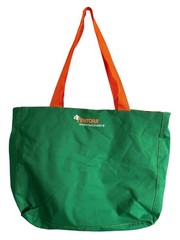 Vintage Rare FENTORA Drug Rep Pharma Merch Zippered Tote Bag Front Flap Open