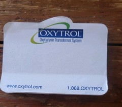 VTG medical advertisement sticky pad paper Oxytrol doctor notepad memos