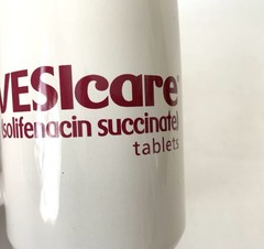 Vesicare Solifenacin Succinate Tablets Advertising Promo Ceramic Coffee Cup Mug