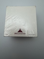Rx Zetia Drug Rep Pharmaceutical Sealed Note Pad Cube 3.5 X 3.5 X 2” NEW Merck