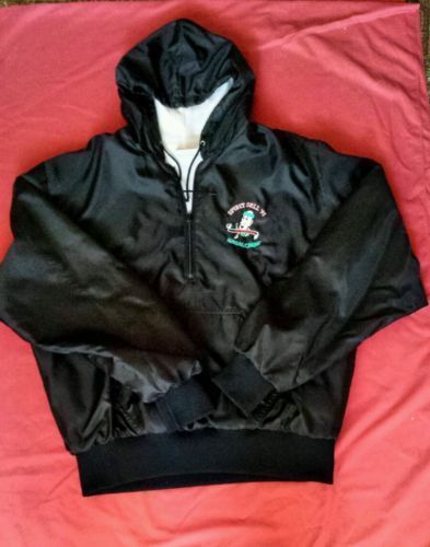 DRUG REP ITEM NASAL CROM JACKET WITH HOOD HTF USED