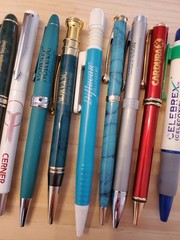 Lot 9 Drug Rep Pens Pfizer Pharmaceutical Celbrex Cardura Norvasc Diflucan Etc