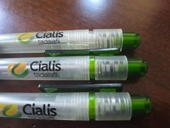 CIALIS PEN Promotional Promo Pharmaceutical Pharma Drug Sales Rep Set Of 3 VNTG