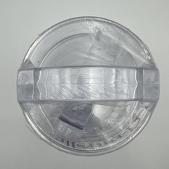 DRUG REP RARE ALLEGRA-D CLEAR PLASTIC/ACRYLIC CANISTER Set of 5 Pharmaceutical