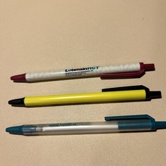 pharmaceutical drug rep pens lot Of 3 Lotensin, Macrobid, and Toradol