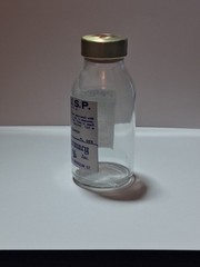 Vintage Empty Paregoric Morphine Vial