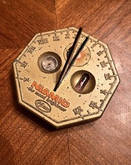 Vintage Pfizer NILAMID Pharmaceutical Advertising Sundial Desk Compass