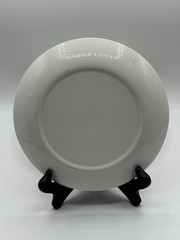Set of 8 Vintage Crestware Rx Pharmacist Caduceus Salad Dessert Plates 7.5″