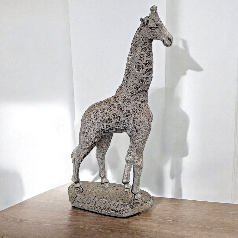 Pewter Giraffe Figure Pharmaceutical Trandate Labetalol HCI Advertising