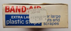 Vintage Band-Aid Extra Large Plastic Strips 2″ Bandages 10 Pack In Box