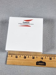 Pfizer Caduzet Caduet Amlodipine/Atorvastatin Notepad Printed Piece 2004