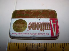 Vintage lot of 3 tins 1950 Original Tin AMITONE KC Baking Powder Bag Balm