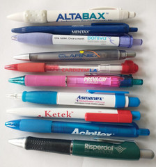 Lot of 10 Pharmacy Drug Representative Pens – Untested- Lot 4