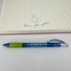 CHANTIX PEN Pharmaceutical Promotional Drug Rep Advertising Pfizer Plastic Works