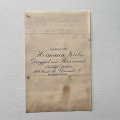 Antique Pharmacy Apothecary Prescription RX 1800s Chloral Hydrate Sedative