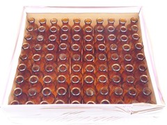 5 X Old Braune Medicine Glas Pharmacy Pharmacist Bottle 0.7oz Approx. 3in Braun