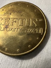 Commemorative Coin SELMAN ABRAHAM WAKSMAN 1988-1973 CEFTIN (cefuroxime axetil)