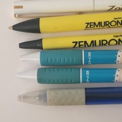 Pharmaceutical Drug Rep Pen Lot (7) Lidoderm Zemuron Zoloft Skelaxin Collectible