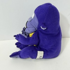 Zyrtec Pfizer Purple Gorilla Toy Pharma Drug Rep Promo Ad Marketing Vtg 1998