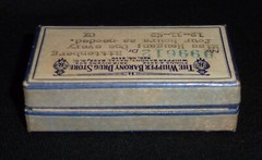 Vintage Charleston Naval Base, SC Hinged Drug Store Pharmacy Pill Box – Navy