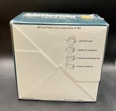 Vintage NAMENDA Pharmaceutical Drug Rep Post-It Note Pad 4“x 4“ Cube Sealed 3M