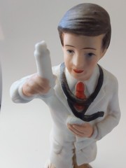 Rare Vintage Doctor Figurines By Ayerst Laboratories Pharmaceutical Co. – 1950’s