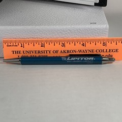 Drug Rep Pharmaceutical Promo Advertising Lipitor Black Notebook With Pen 6×8.25