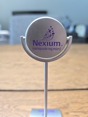 Nexium Quartz Desk Clock Pharmaceutical Advertising Promotional
