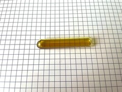 Liquid organo titanium compound ampoule titanium element collection